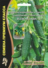 Огурец Всем на зависть F1 (уральский дачник) 5шт Огурец Всем на зависть F1 (уральский дачник) 5шт