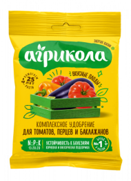 Агрикола для томатов и перца 50гр Агрикола для томатов и перца 50гр